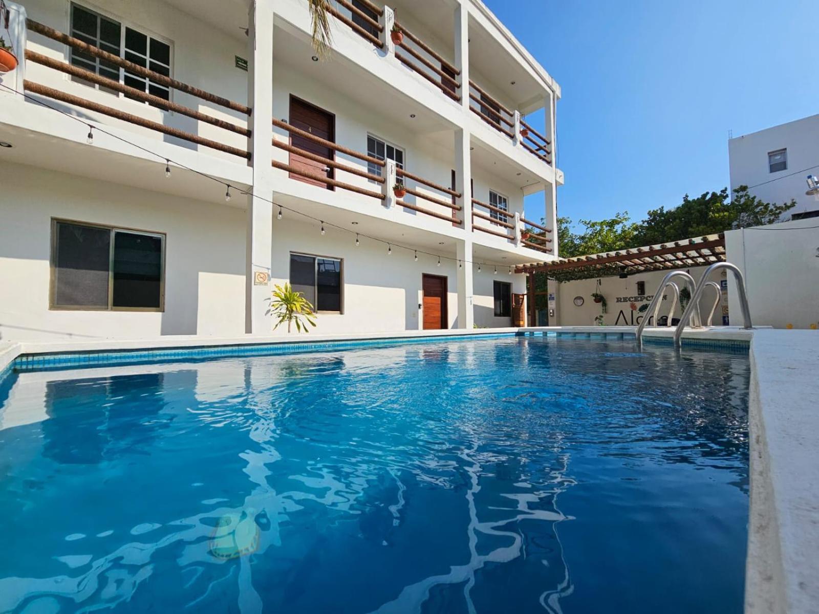 Casa Aloha-Isla Holbox Aparthotel Exterior photo